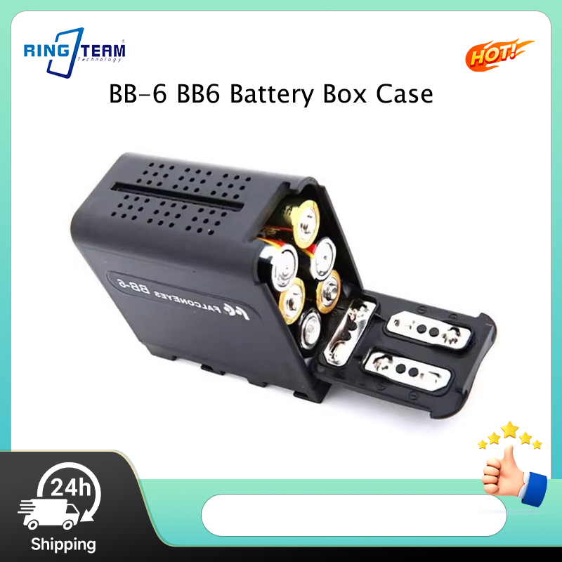 Video Light Panel Led - 6x AA 배터리용 BB-6 BB6 배터리