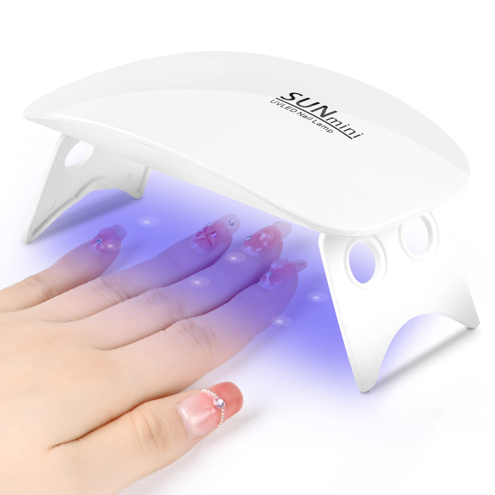 Photography Lighting Gels - 휴대용 6 LED UV 네일 램프
