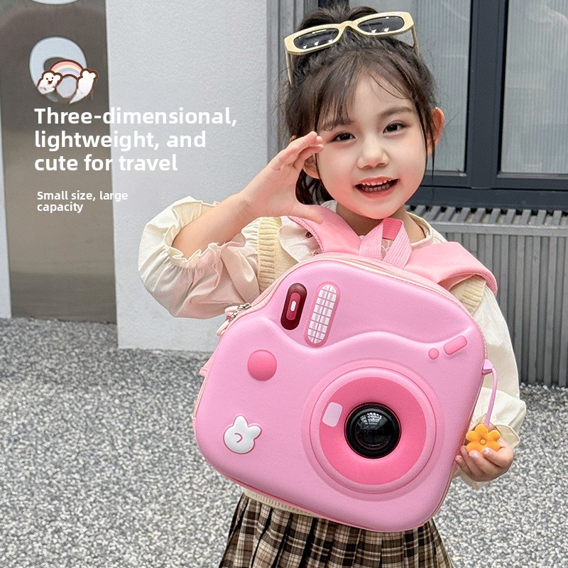 Photography Lighting Effects - 2026년 신상 귀여운 어린이 카메라 백팩