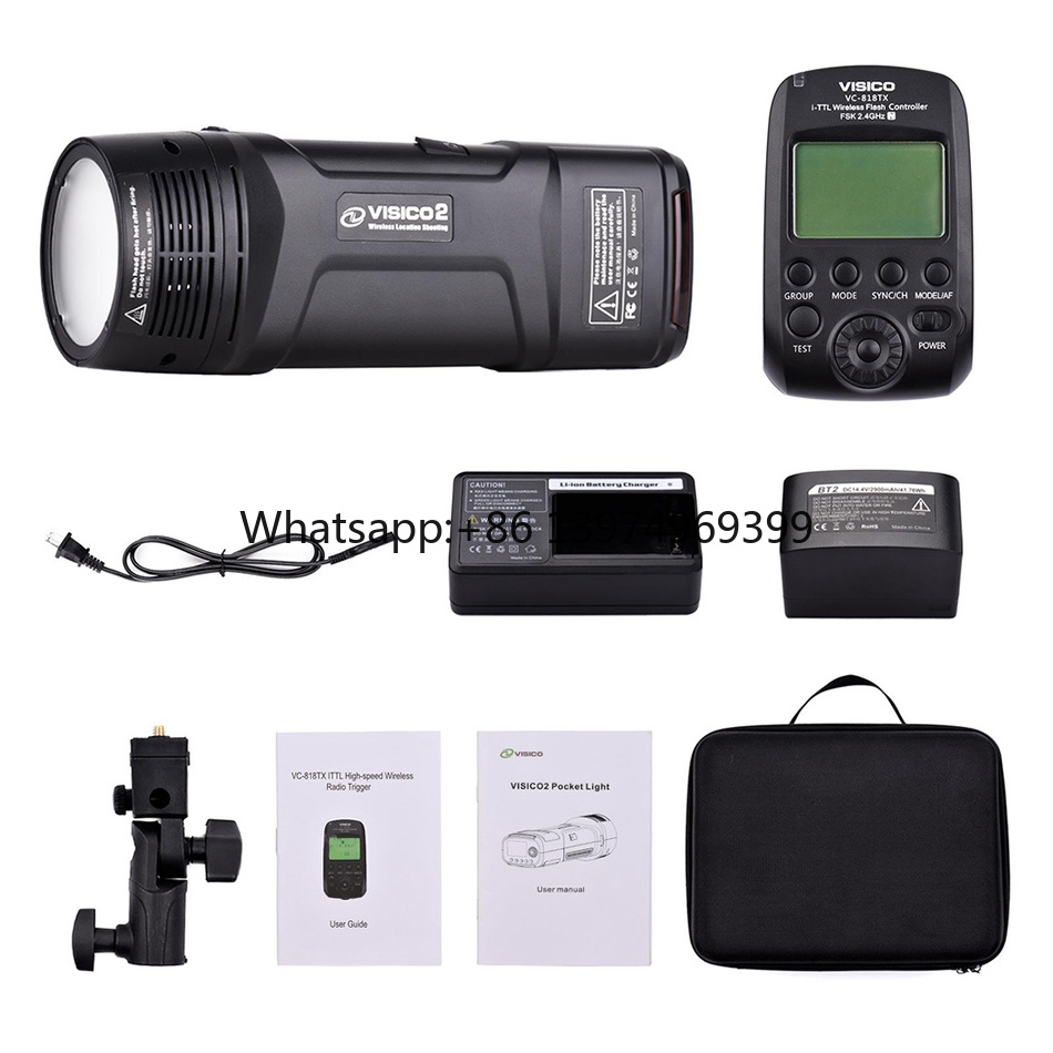Photography Still Life Lighting - 200W 포켓 TTL 고속 동기화 미니