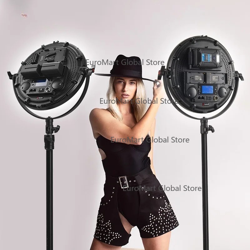 Photography Lighting App - 12인치 80w 원형 패널 라이트 R-S60RGB