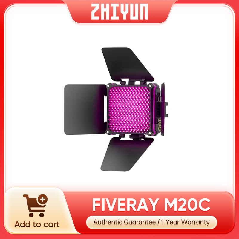 Photography Lighting App - ZHIYUN FIVERAY M20C RGB M20 바이컬러