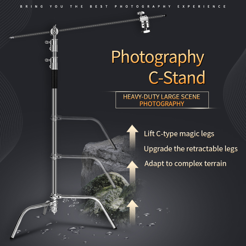 Photography Lighting Softbox - C-스탠드 사진 촬영 스탠드 스테인리스 스틸