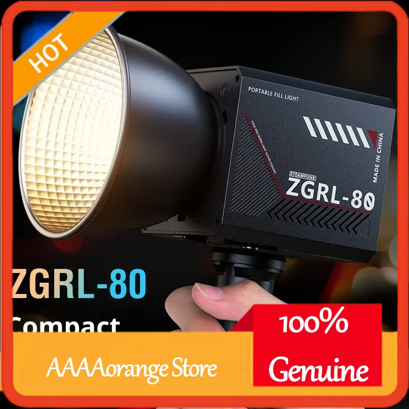 Photography Lighting Continuous - ZGRL80 80W COB LED 비디오 라이트