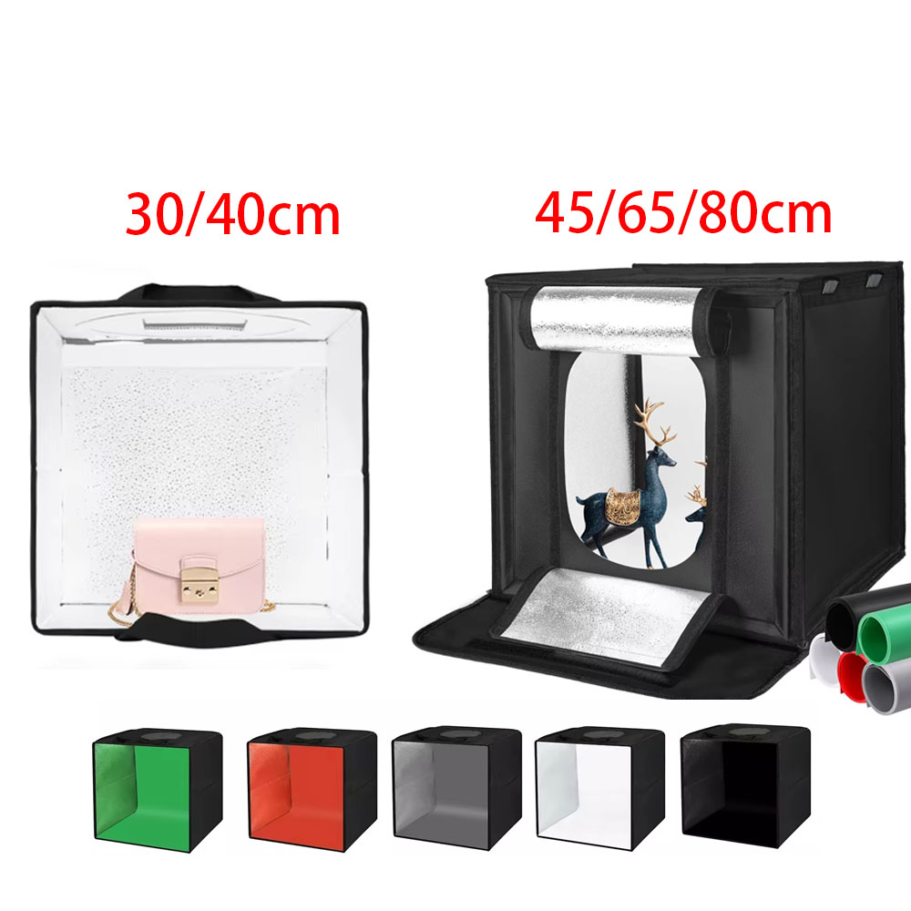 Photography Lighting And Backdrop - 30/40/45 65 80cm 사진 텐트 사진