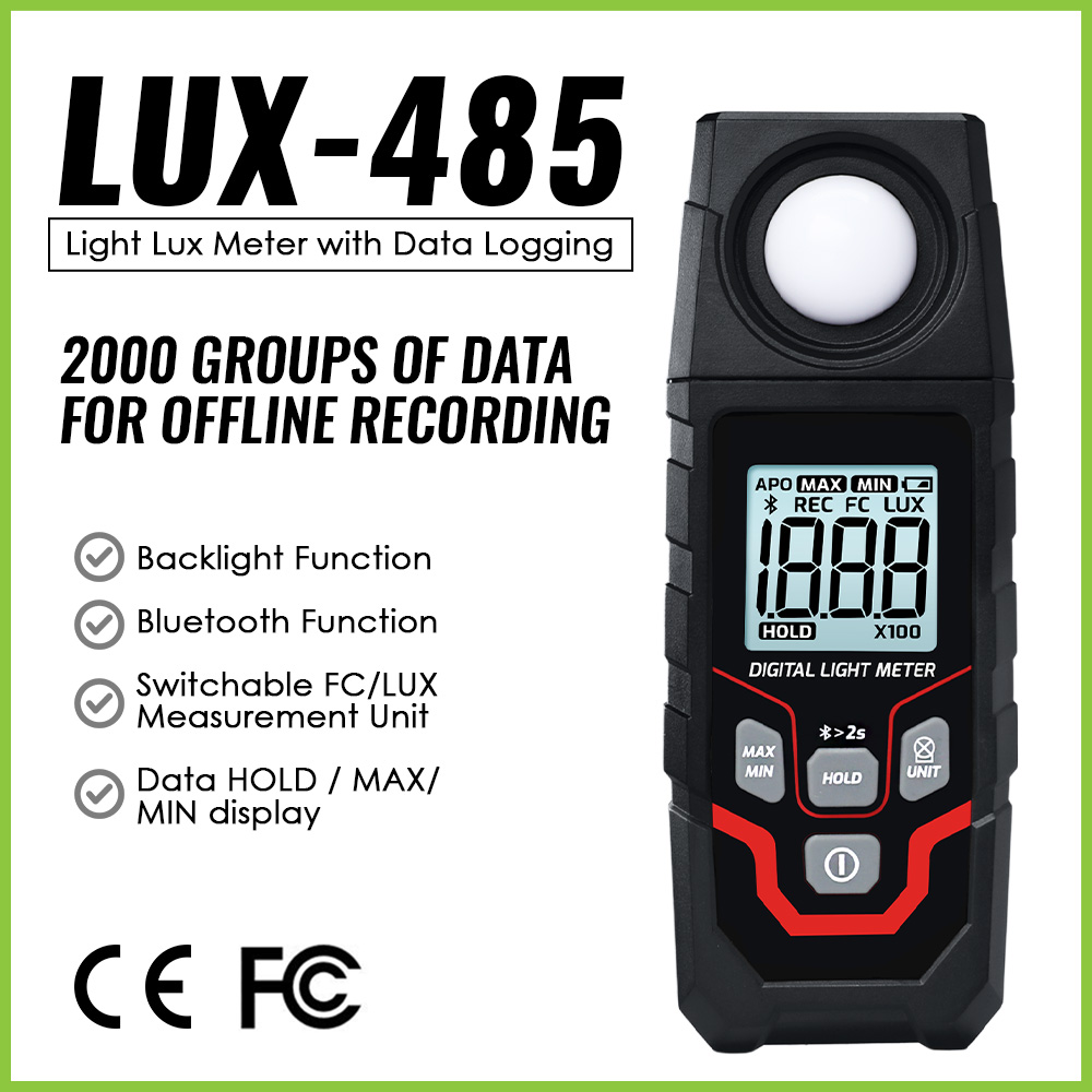 Photography Lighting Equipment - 앱이 포함된 블루투스 디지털 조도계 200000