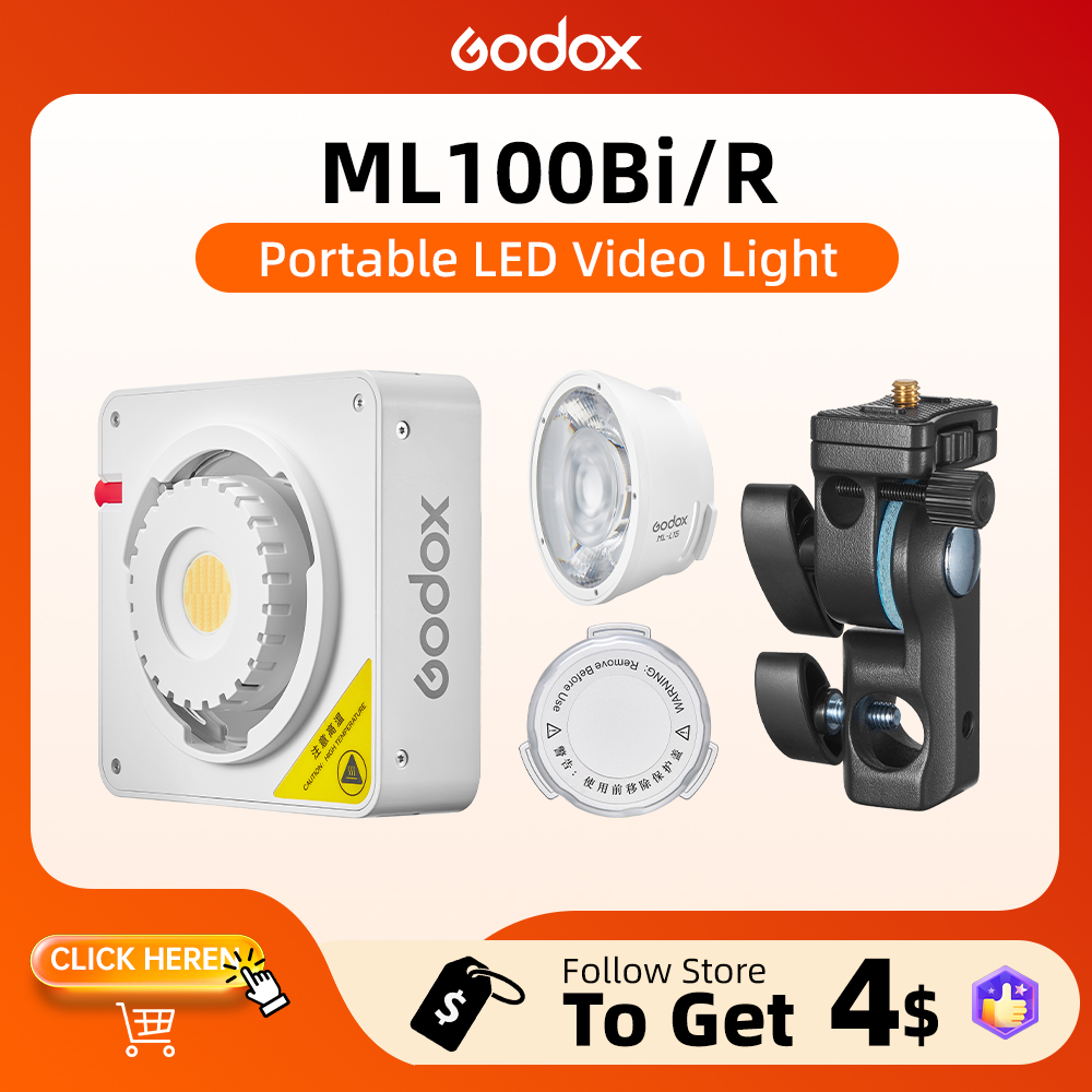 Photography Lighting App - Godox ML100BI 풀 컬러 LED 비디오
