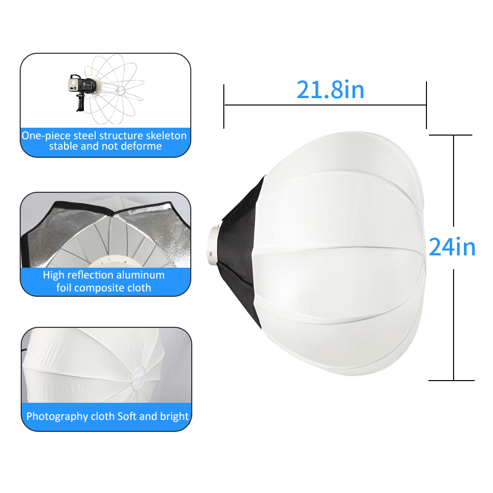 Globe Modifier Round - 65cm 글로브 랜턴 소프트박스 보웬스 엘린크롬