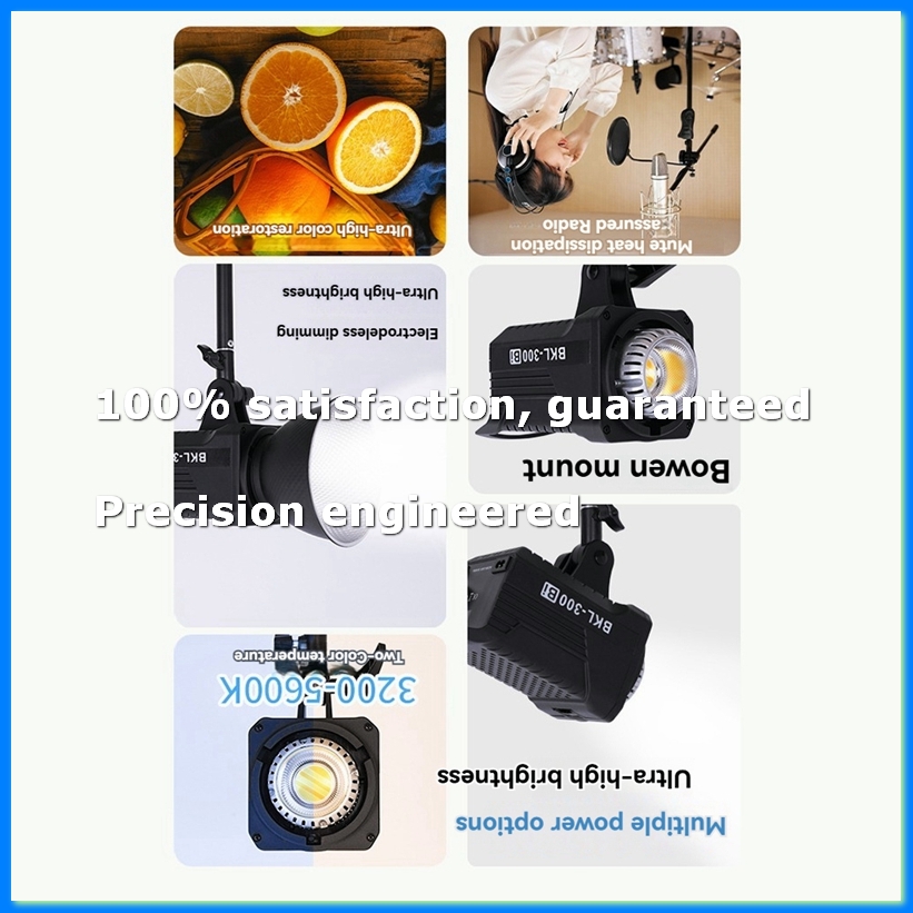 Photography Lighting Equipment - 300W Bi LED 비디오 조명, 인물