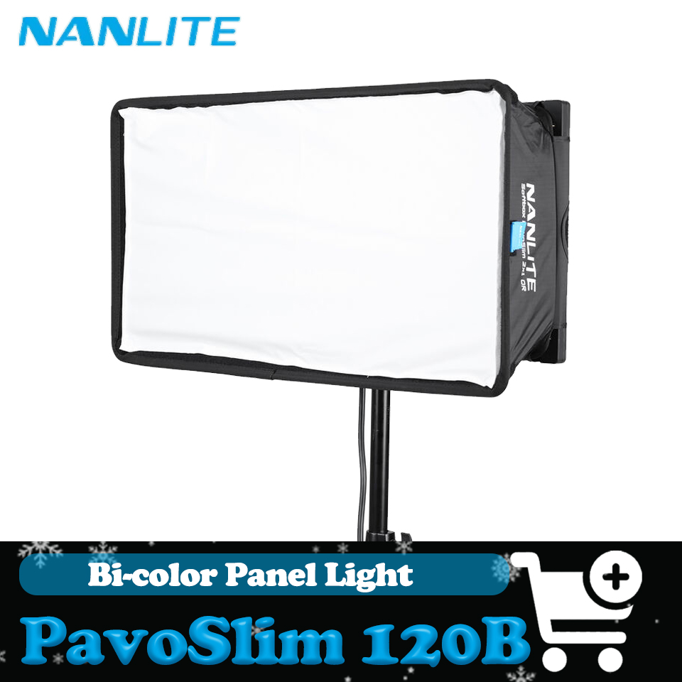 Photography Lighting App - Nanlite PavoSlim 120B 이중 색상 패널