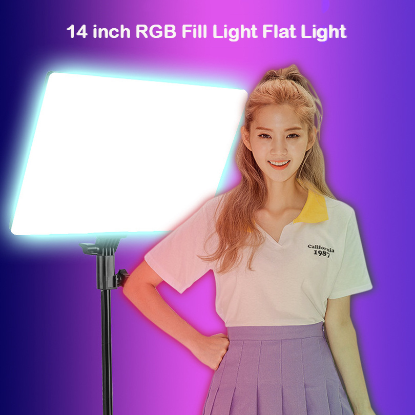 RGB 14'' LED 비디오 라이트 원격 제어 사진  - Video Light Panel Led 리뷰 및 가격