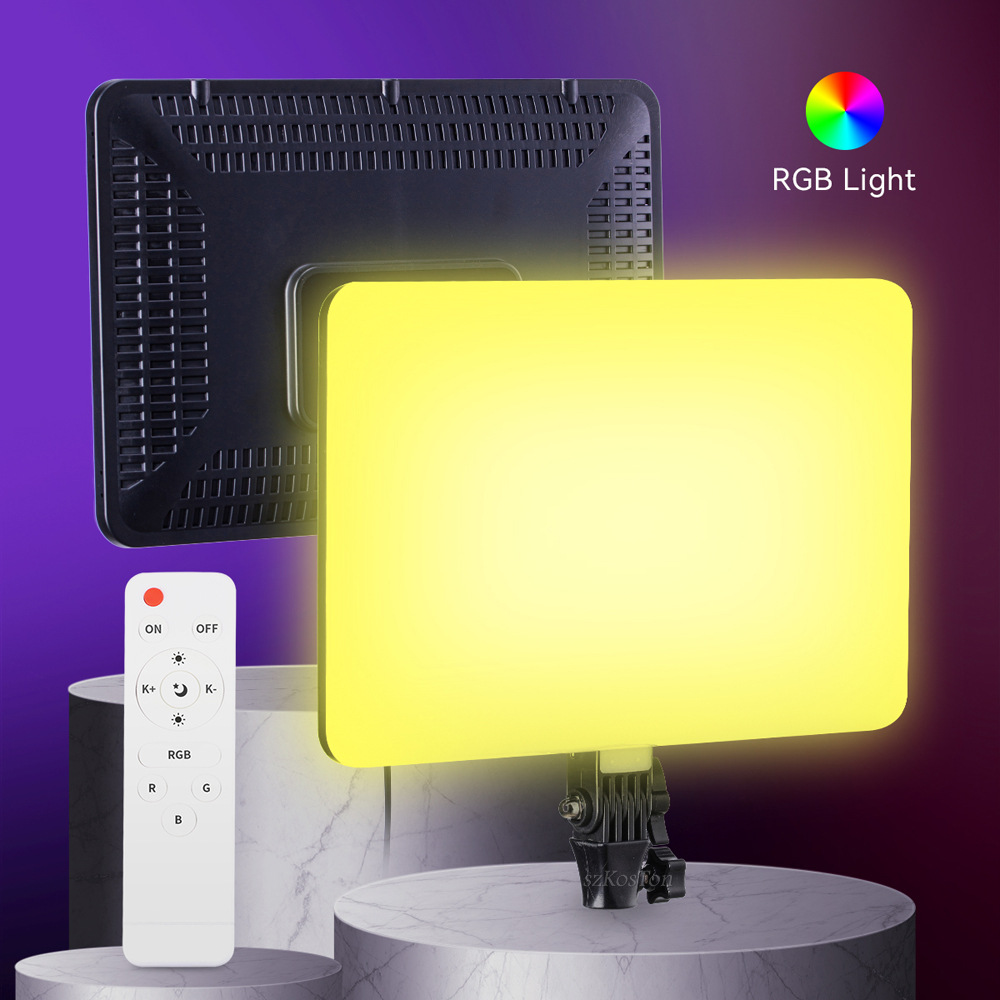 RGB 14'' LED 비디오 라이트 원격 제어 사진  - Video Light Panel Led 리뷰 및 가격