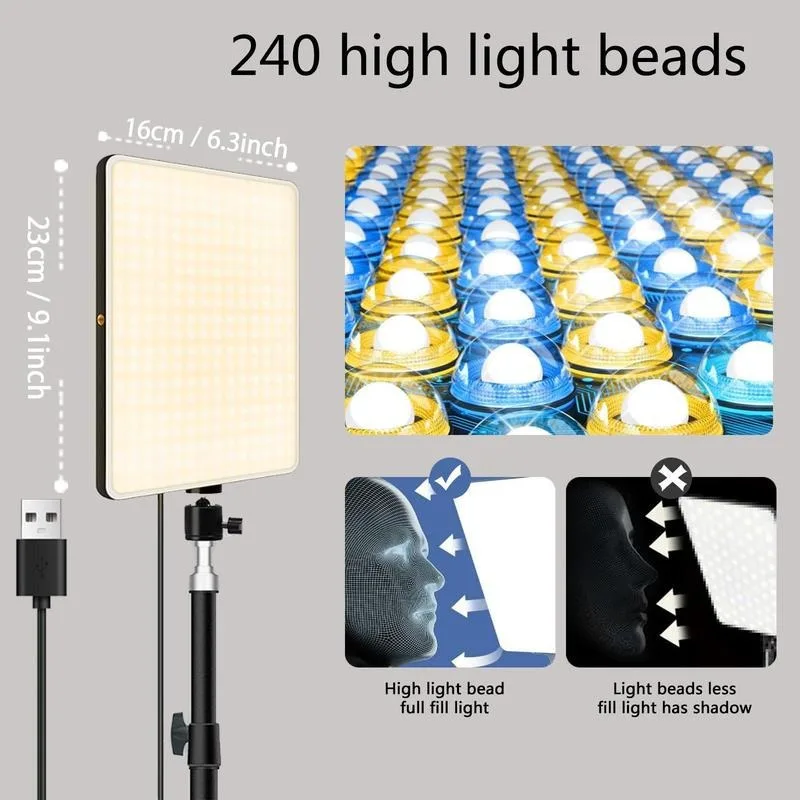 LED 비디오 조명 사진 스튜디오 램프 3000-650 - Video Light Panel Led 리뷰 및 가격