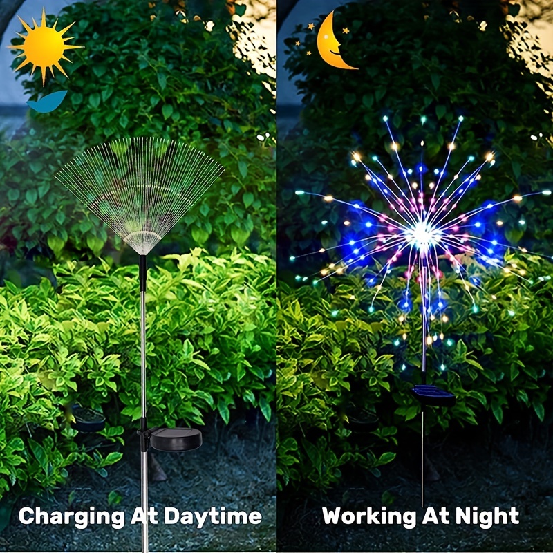 1 팩 태양 요정 조명, 방수 야외 불꽃 놀이 조명,  - Flower Photography Led Lighting Pack 리뷰 및 가격
