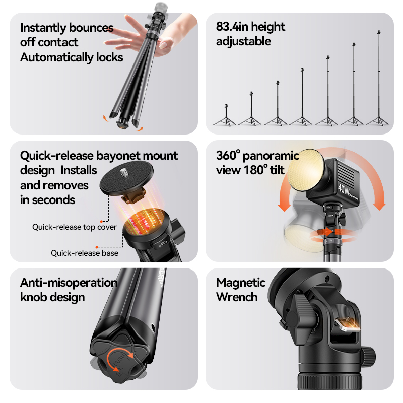 COMAN MT68 원클릭 팝업 퀵 릴리즈 라이트 스탠 - Photography Lighting Softbox 리뷰 및 가격