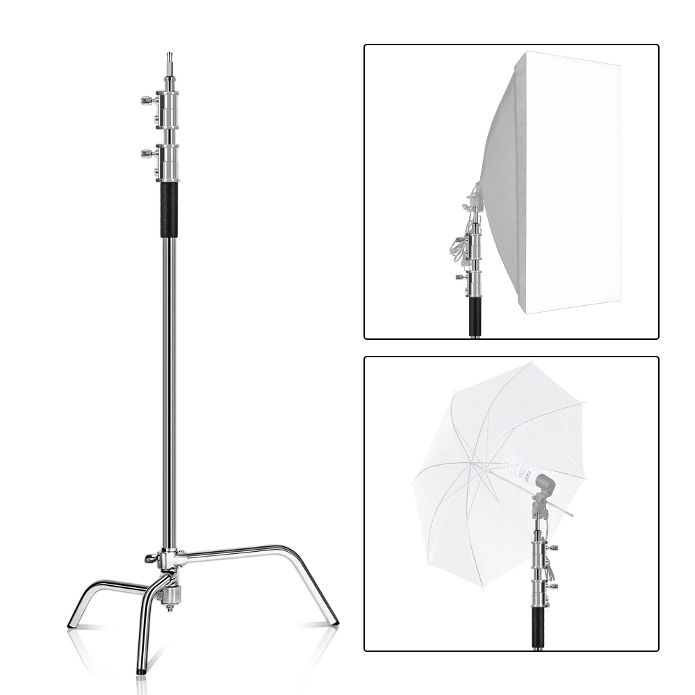 C-스탠드 사진 촬영 스탠드 스테인리스 스틸 홀드 암  - Photography Lighting Softbox 리뷰 및 가격