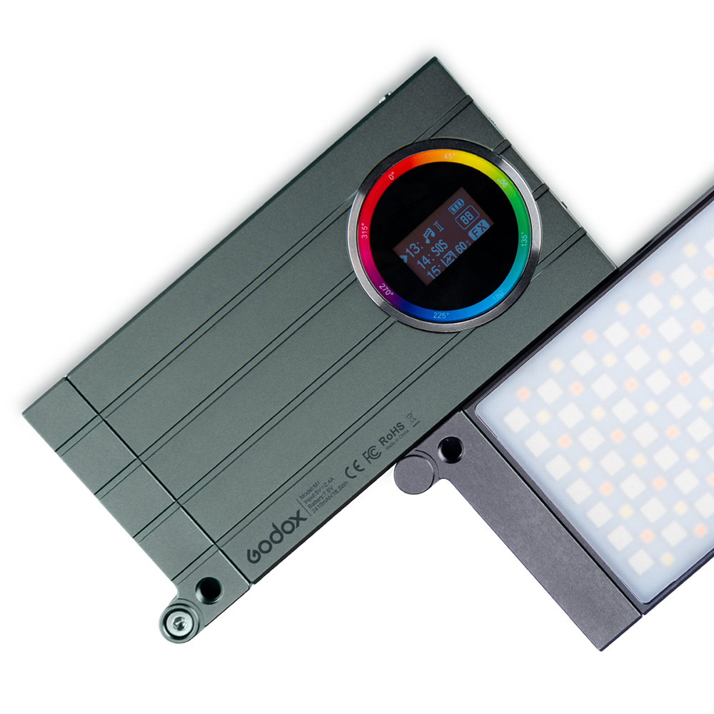Godox M1 RGB 미니 크리에이티브 LED 라이트 - Video Light Panel Led 리뷰 및 가격