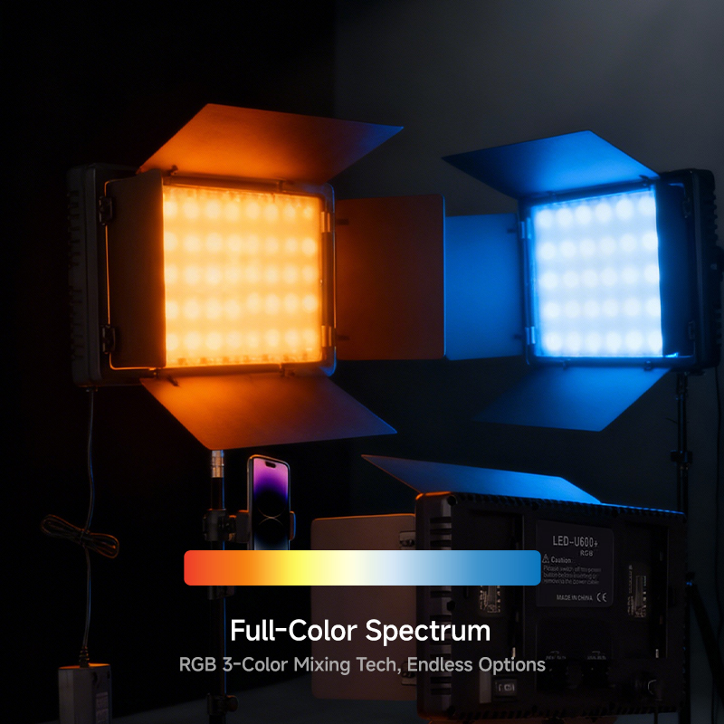 LED U600 사진 조명 실내 사진 라이브 플랫 패널 - Video Light Panel Led 리뷰 및 가격