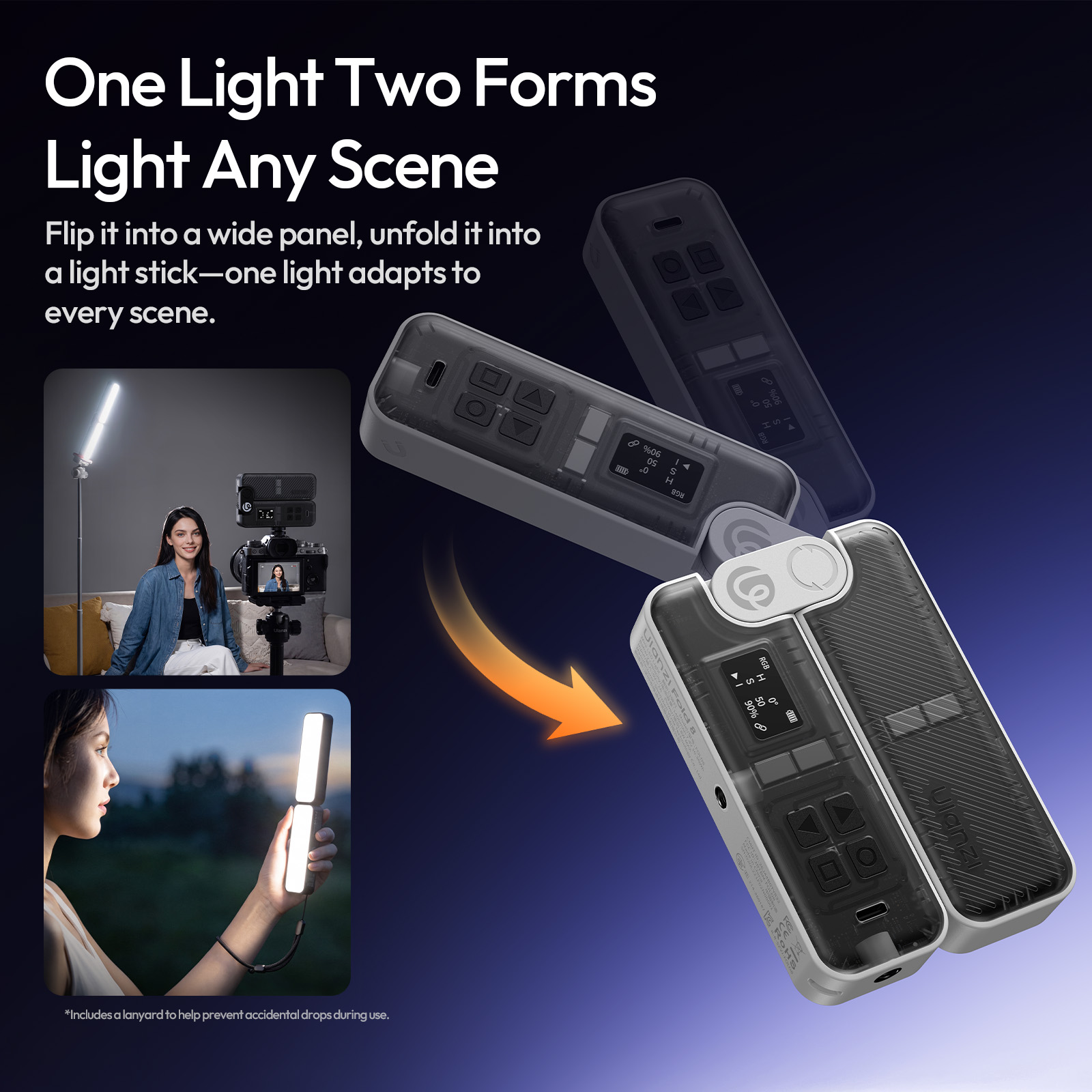 울란지 FOLD8 접이식 포켓 라이트 2-in-1 패널 - Video Light Panel Led 리뷰 및 가격