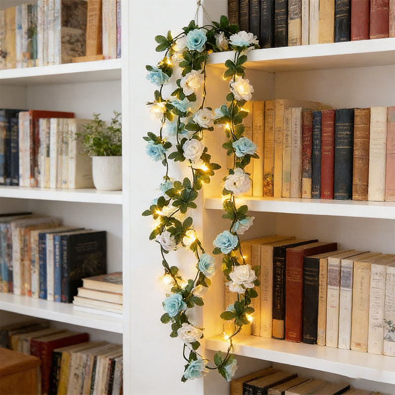 3팩 (꽃줄+LED 조명 1개) 인공 꽃줄, LED 조 - Flower Photography Led Lighting Pack 리뷰 및 가격