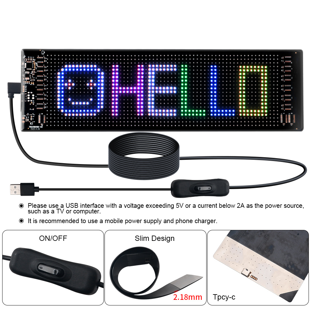 LED 매트릭스 픽셀 패널 스크롤링 밝은 광고 LED  - Video Light Panel Led 리뷰 및 가격