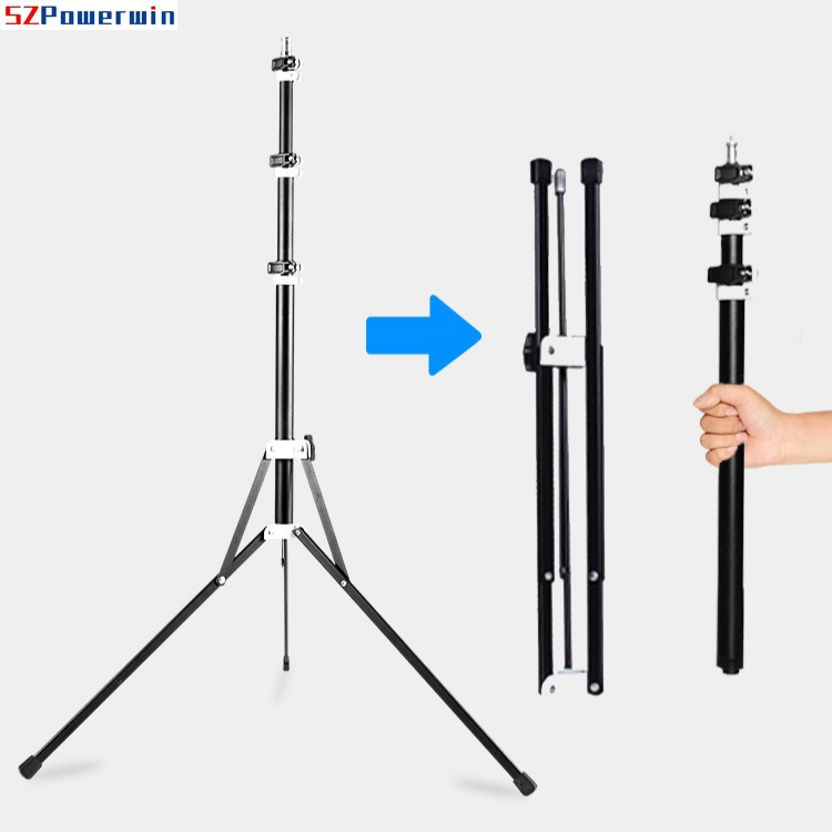 2m 알루미늄 합금 역방향 접이식 조명 스탠드 |    - Photography Lighting Softbox 리뷰 및 가격