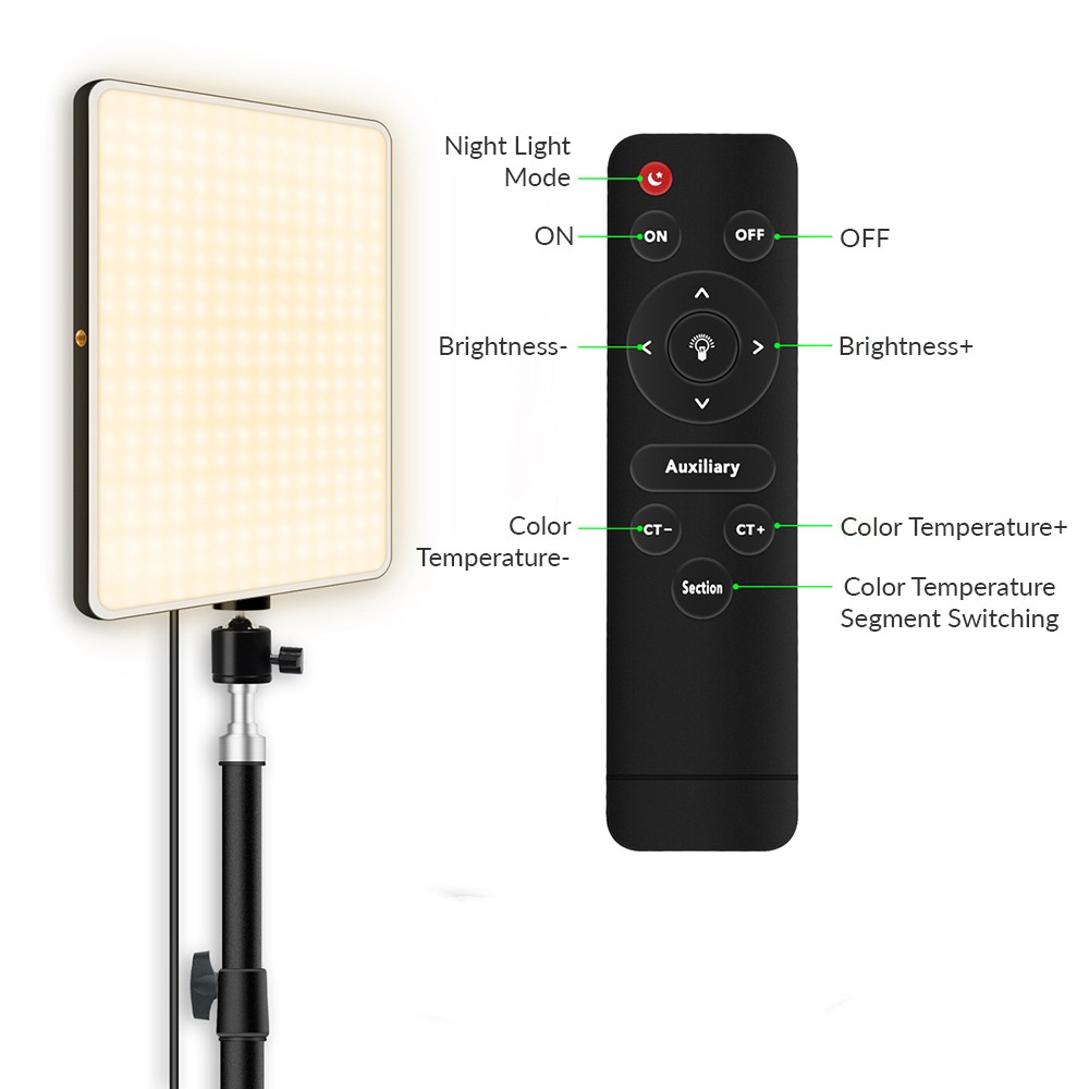 디 밍이 가능한 LED 비디오 라이트 패널 EU 플러그 - Video Light Panel Led 리뷰 및 가격