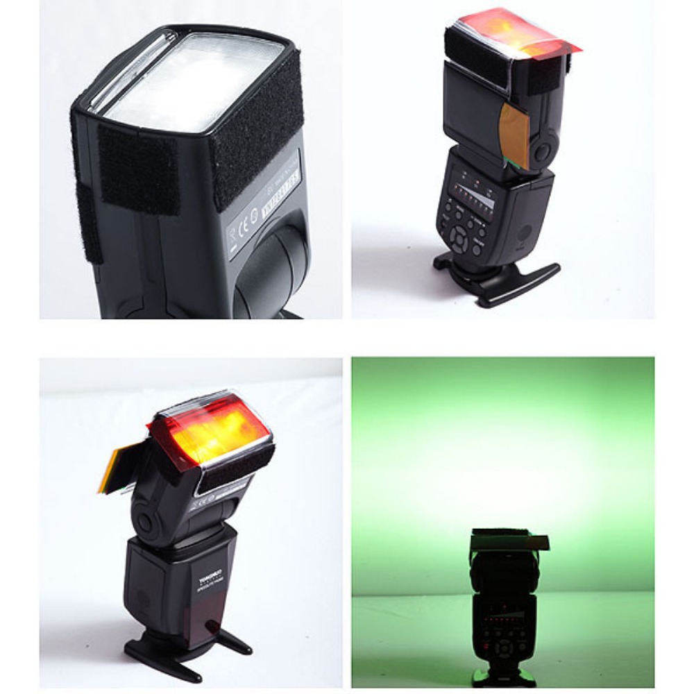 12색 카메라 플래시 젤 조명 필터 키트, 스피드라이트 - Photography Lighting Gels 리뷰 및 가격