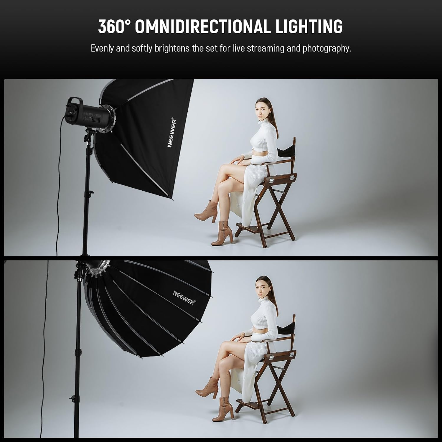 보웬스 마운트가 있는 파라볼릭 소프트박스, 스튜디오 사 - Photography Lighting Softbox 리뷰 및 가격
