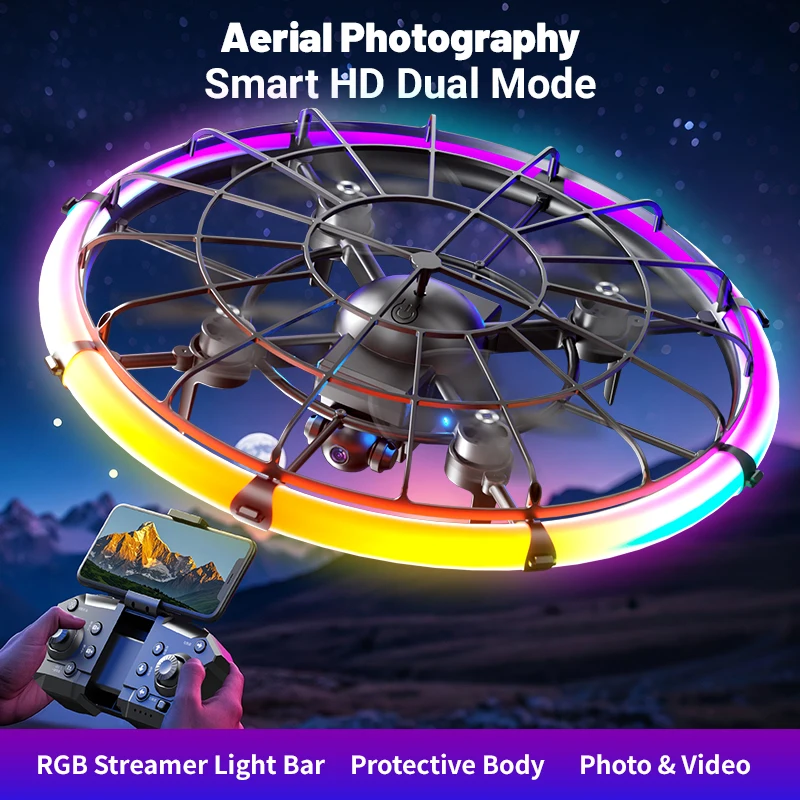 JJRC H145 UFO RC 드론, 듀얼 HD 렌즈, - Photography Lighting App 리뷰 및 가격