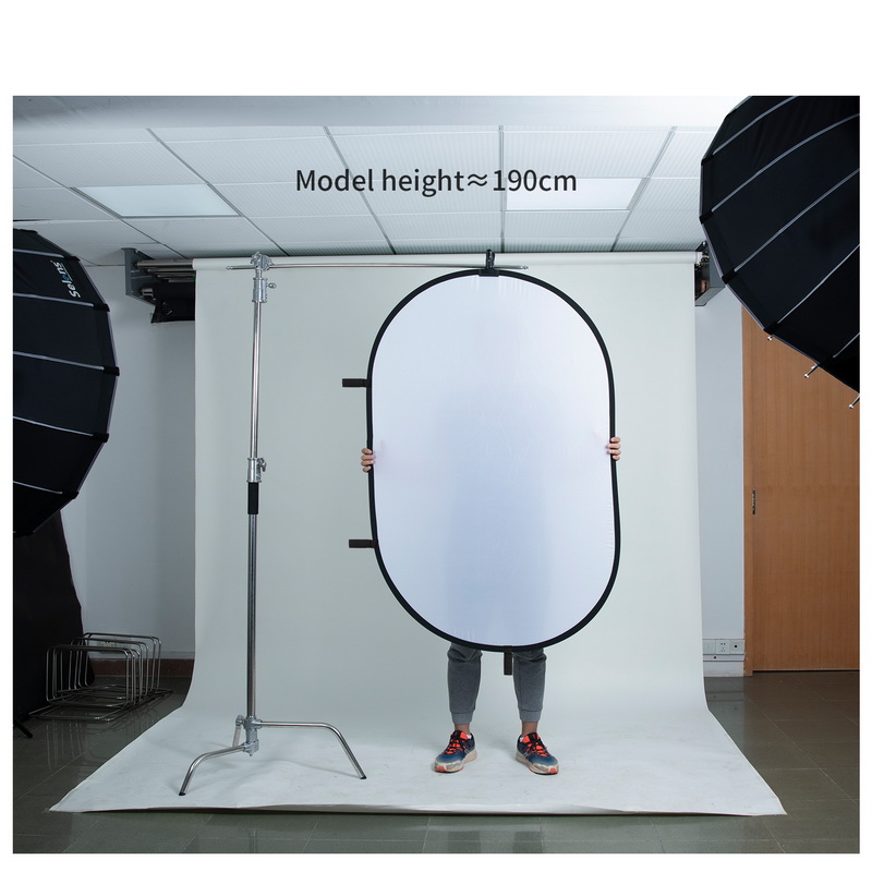100X150CM 접이식 타원형 반사판 소프트 라이트  - Video Light Panel Led 리뷰 및 가격